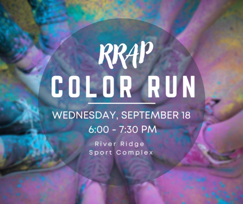 Color Shoes to advertise the Color Run on Wednesday, September 18